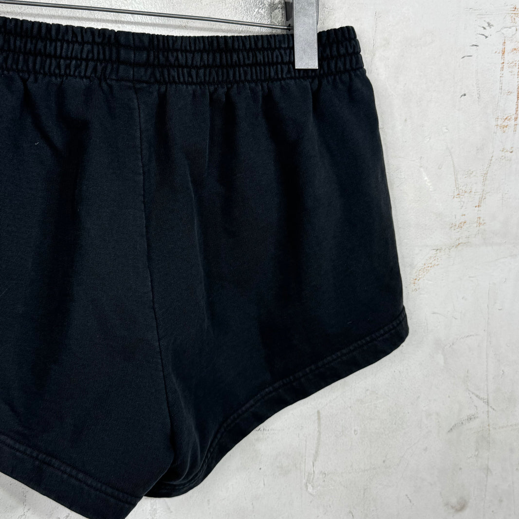 Balenciaga Black Short Sweatshorts