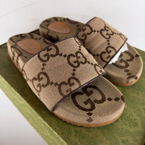 Gucci Big GG Monogram Slides