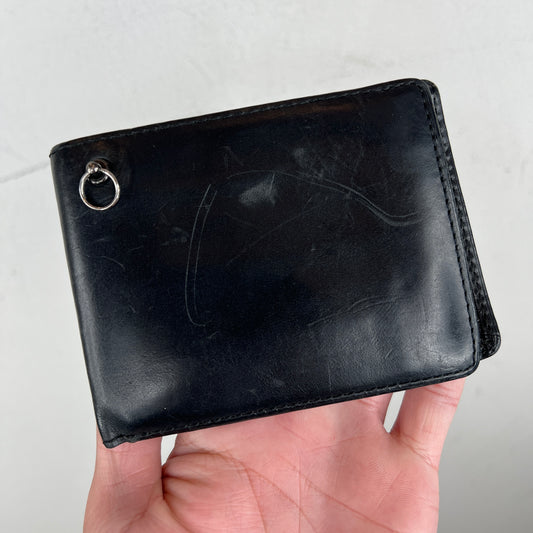 Number (N)ine Black Leather Bifold Wallet