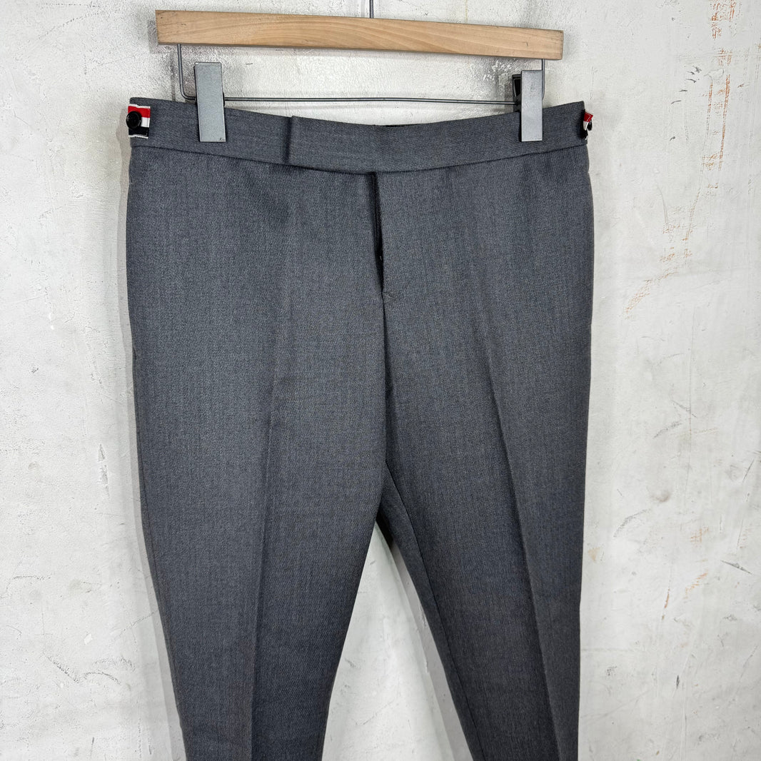 Thom Browne Grey Heavy Trousers