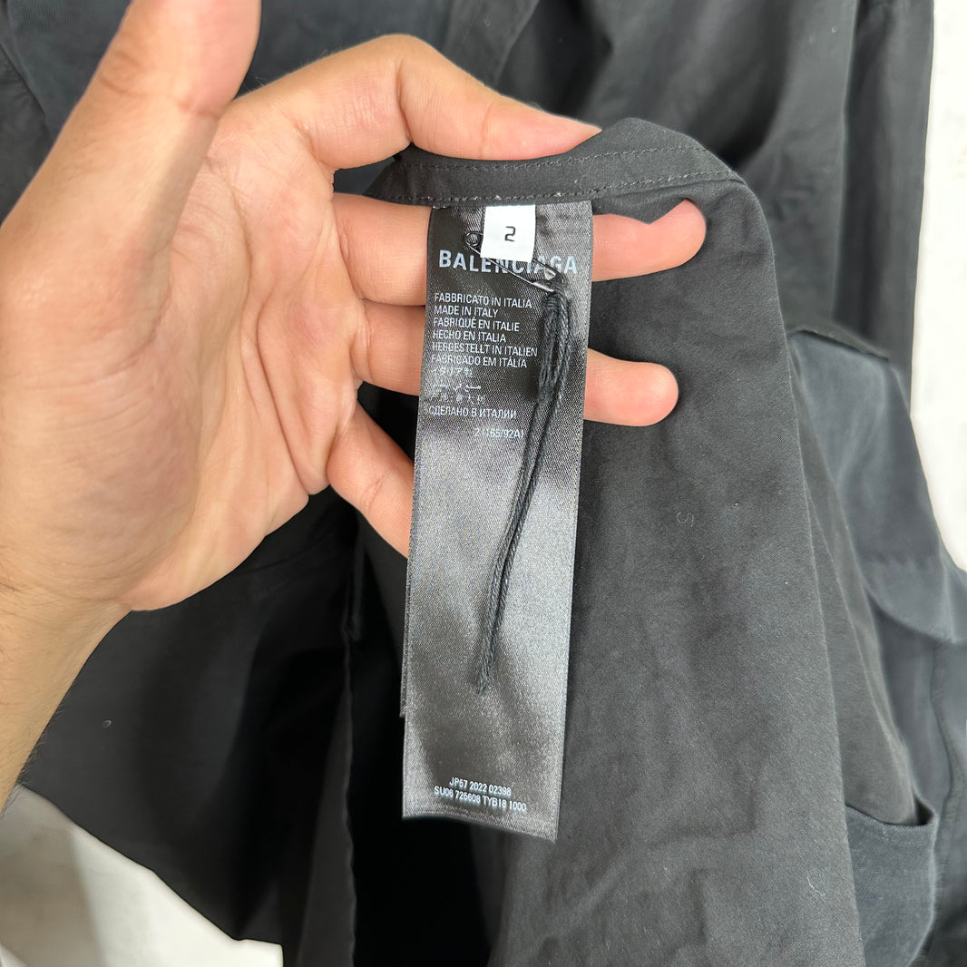 Balenciaga Trompe Layered Overshirt