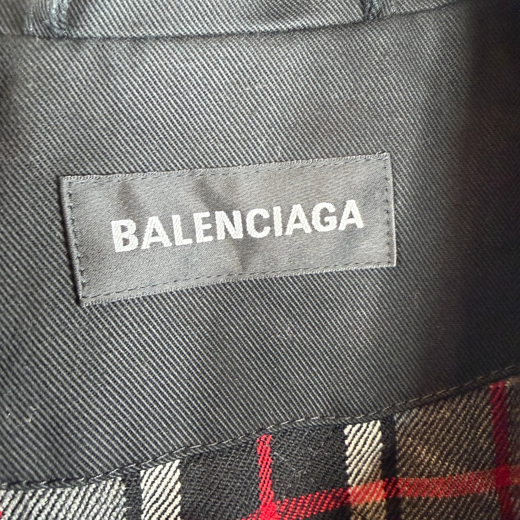 Balenciaga Flannel Lined Work Vest