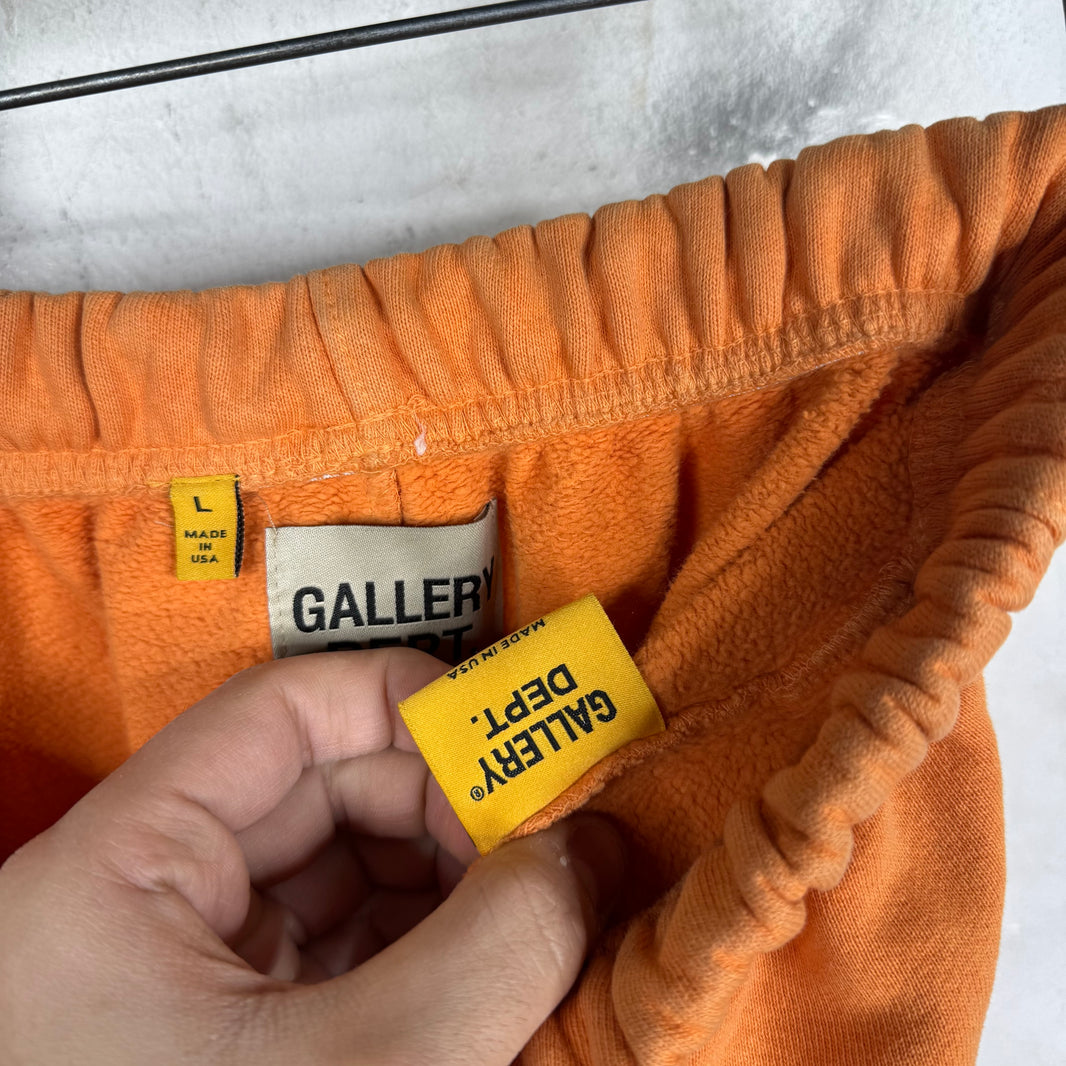 Gallery Dept. Flared Painter Orange Sweatpants