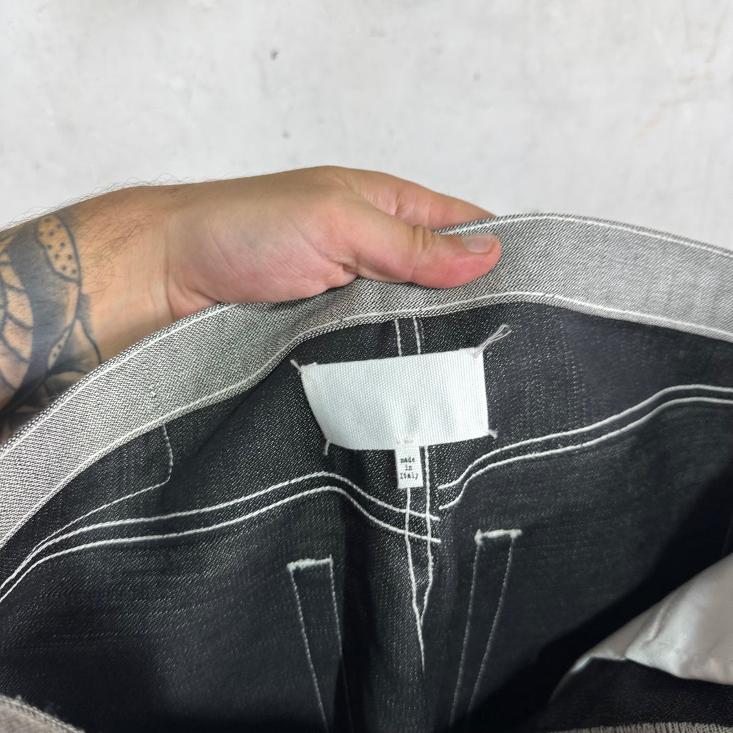 Margiela Reversed Denim Straight Leg Jeans