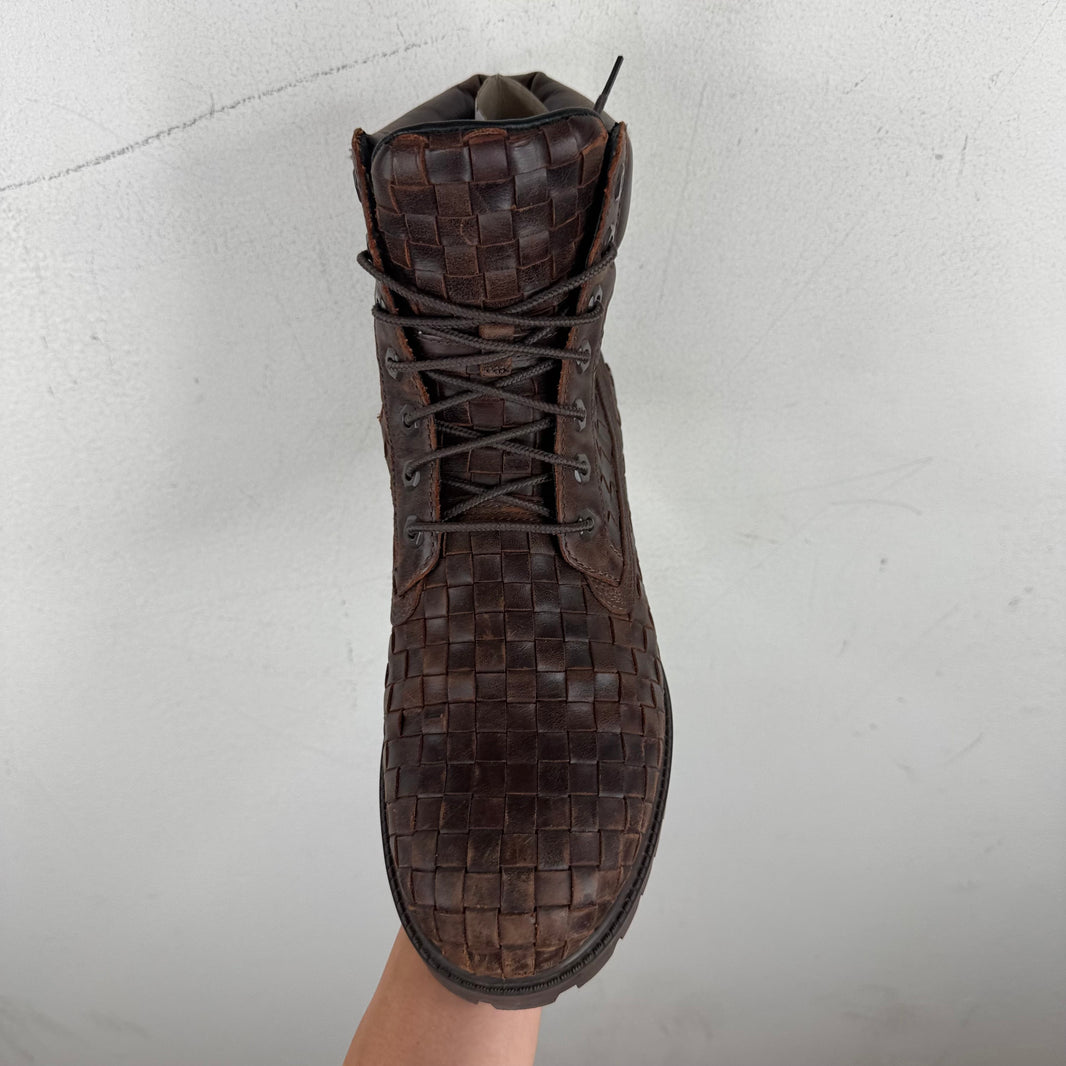 Timberland Brown Woven 6 Inch Boots