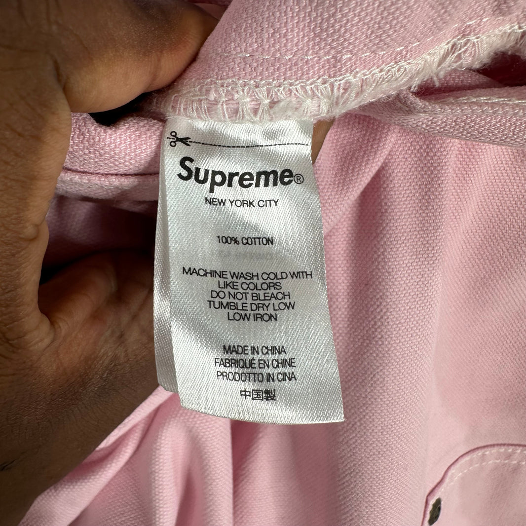 Supreme Pink Carpenter Pants