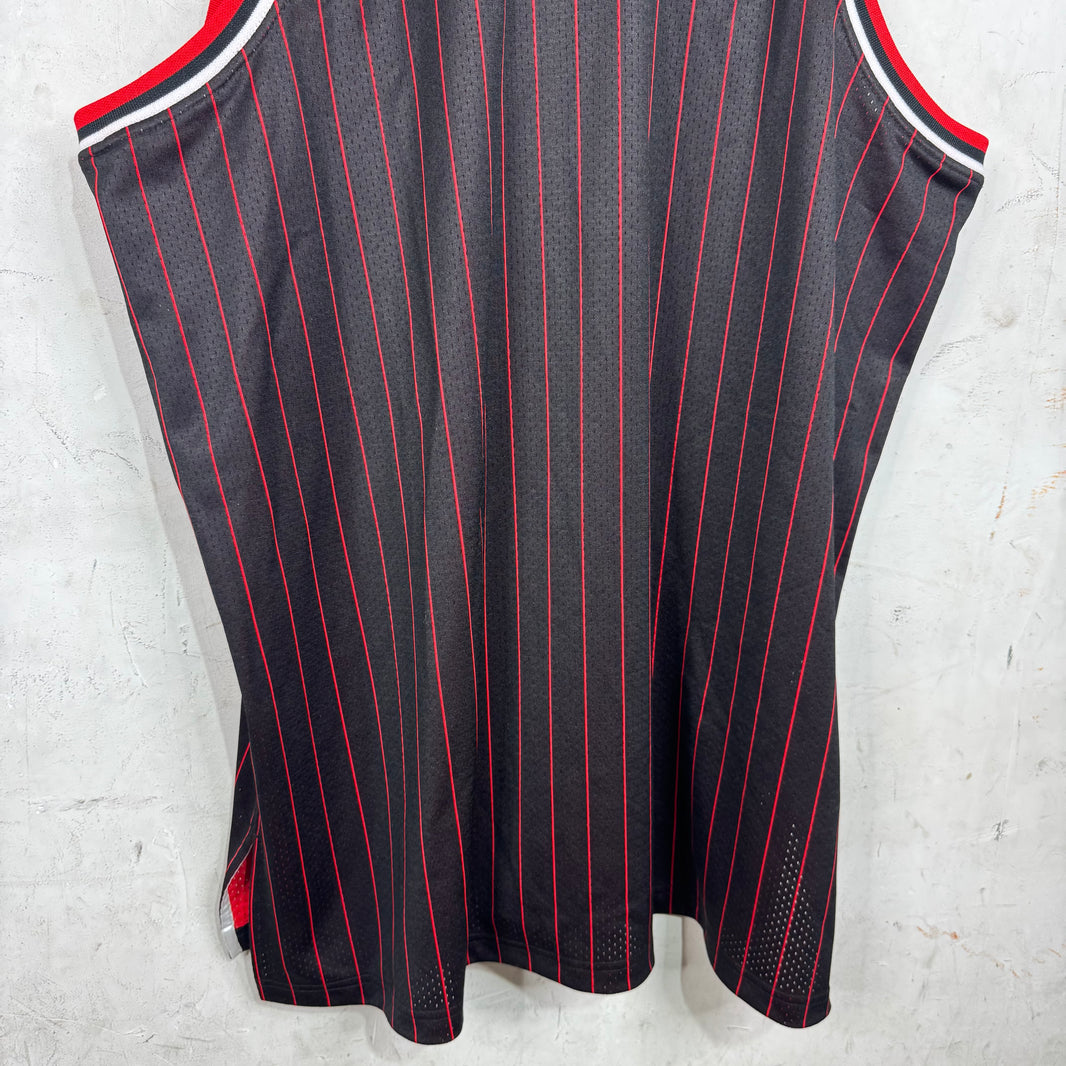 Just Don x Mitchell & Ness Striped Bulls Jersey