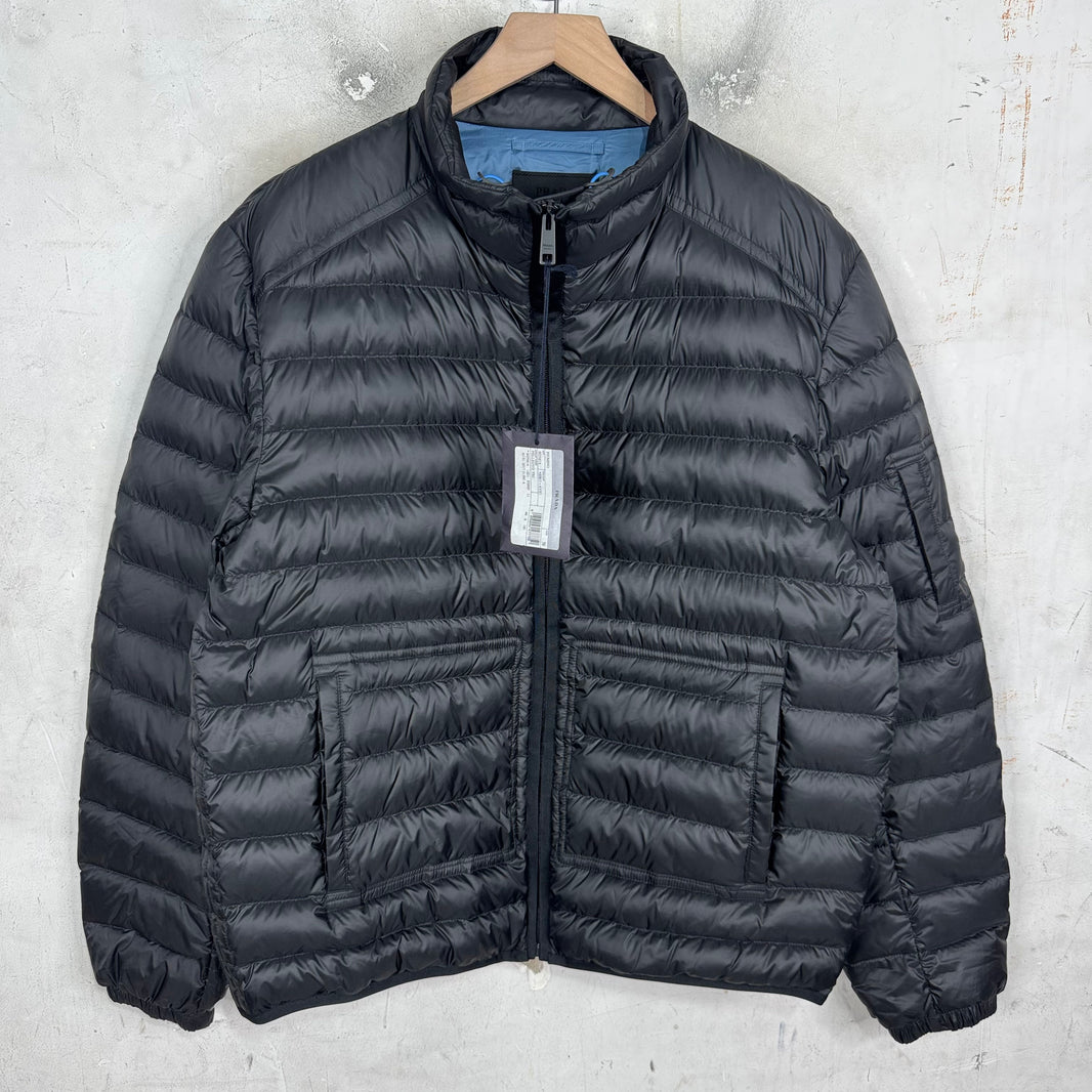 Prada BNWT 2017 Plaque Puffer