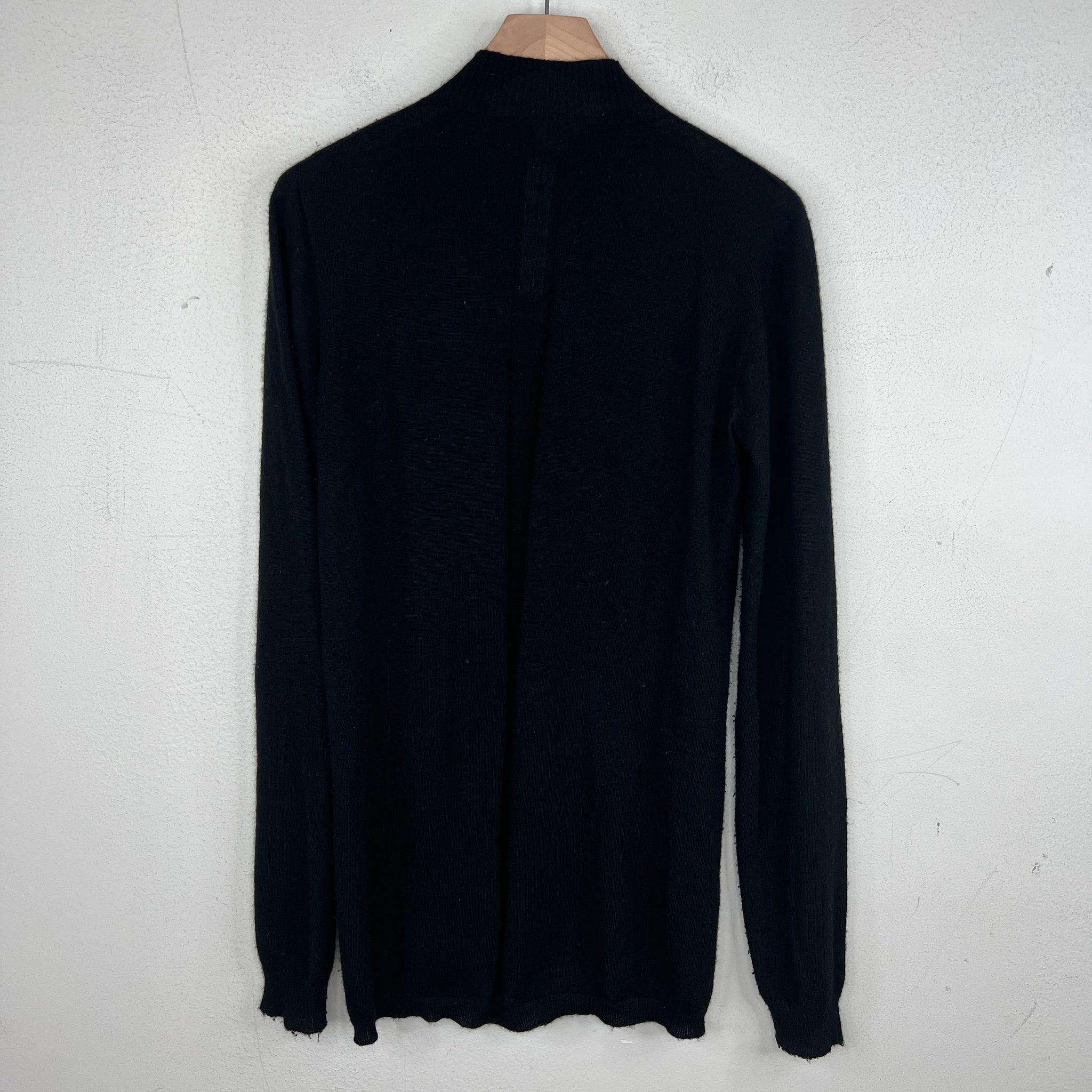 Rick Owens Cashmere Turtle Neck Sweater
