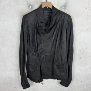 Rick Owens Smoked Older Leather Jacket