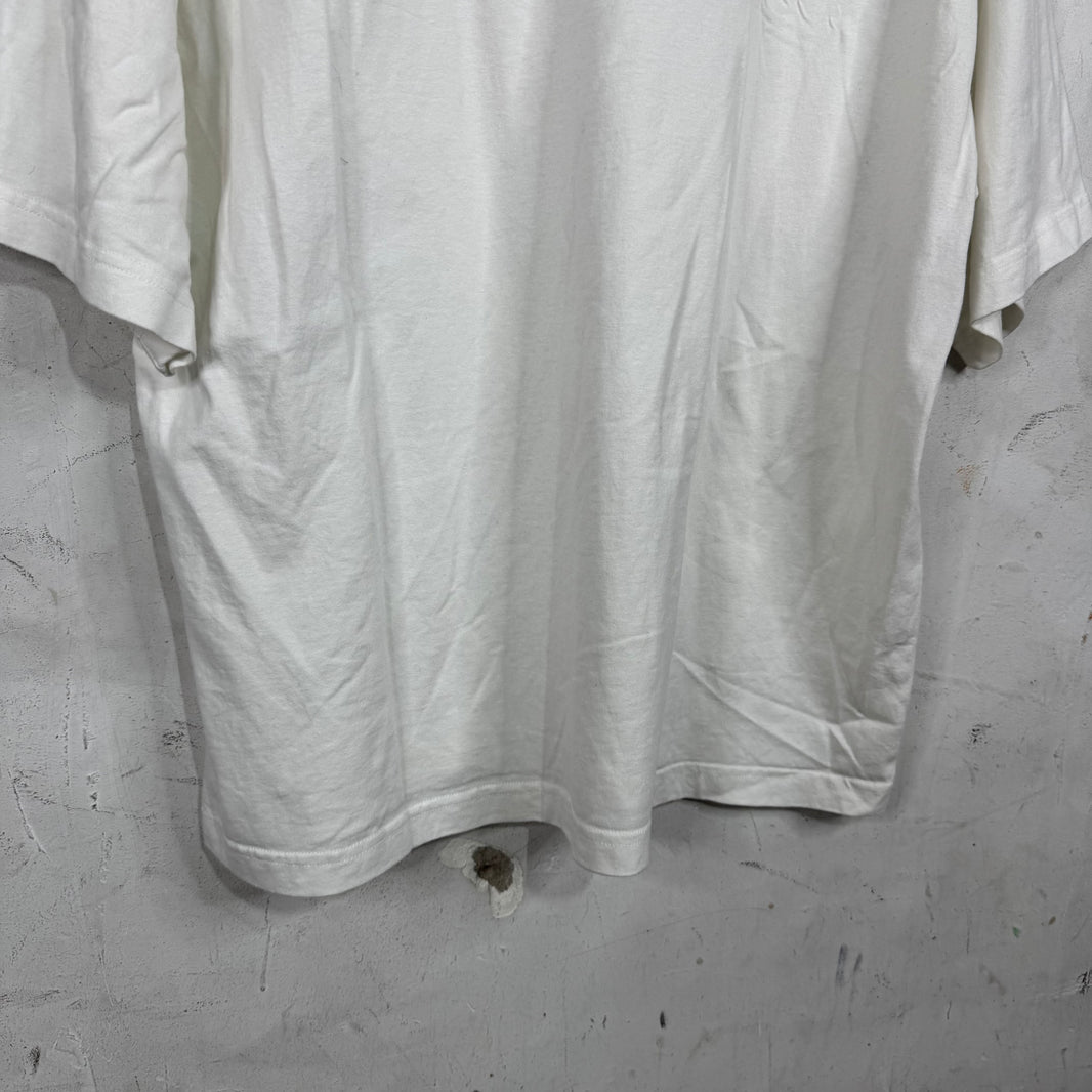 Vetements Hemmed Keeping Up W/ Gvaslias T-Shirt