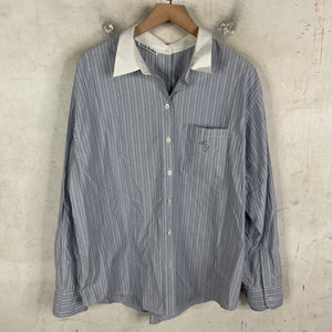 Acne Studios Double Collar Striped LS Shirt