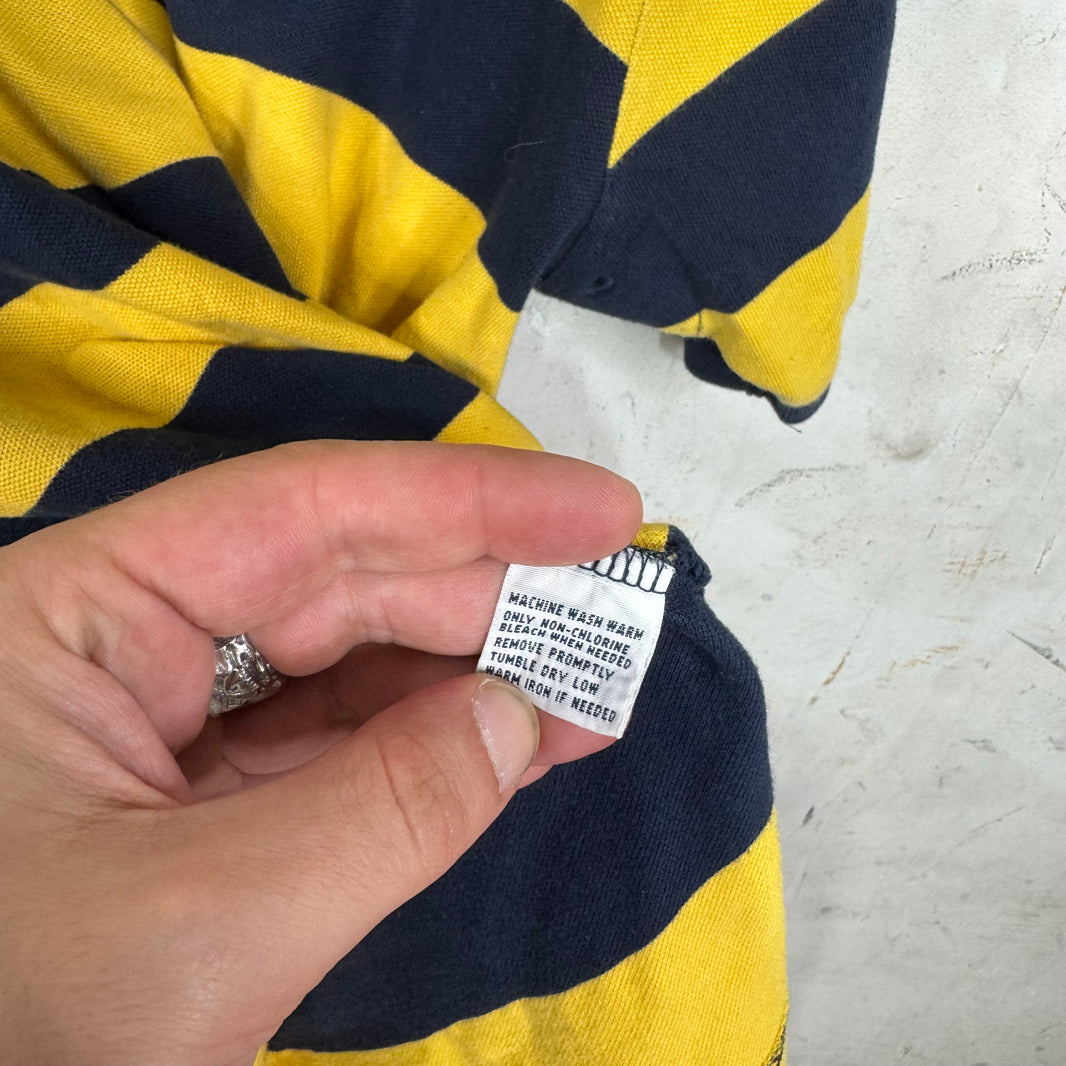 Ralph Lauren Navy/Yellow Crest Polo