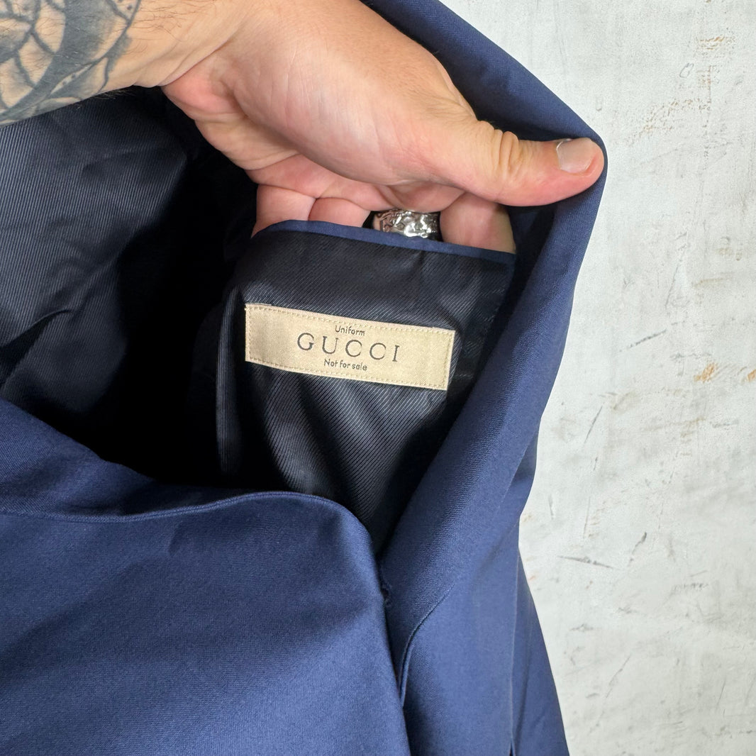 Gucci Navy Blue Suit Set