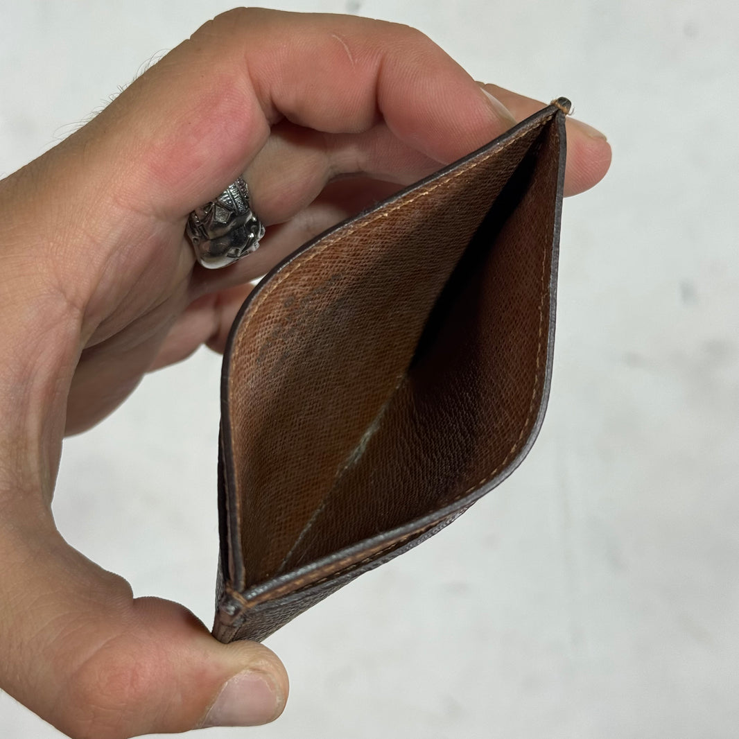 Louis Vuitton Brown Monogram Card Holder