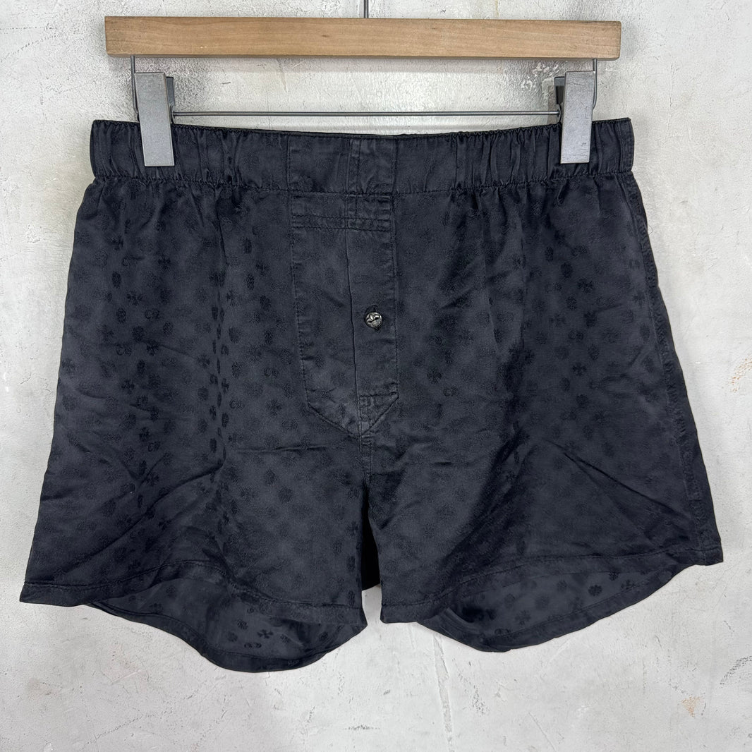 Chrome Hearts Silk Monogram Boxer Shorts