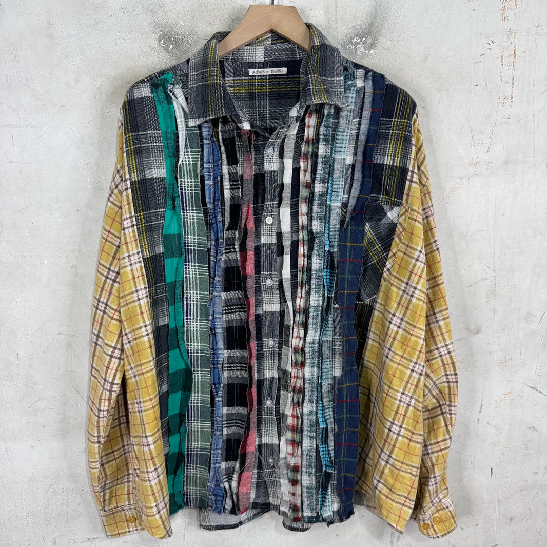 Needles Rebuilt MultiPaneled Flannel