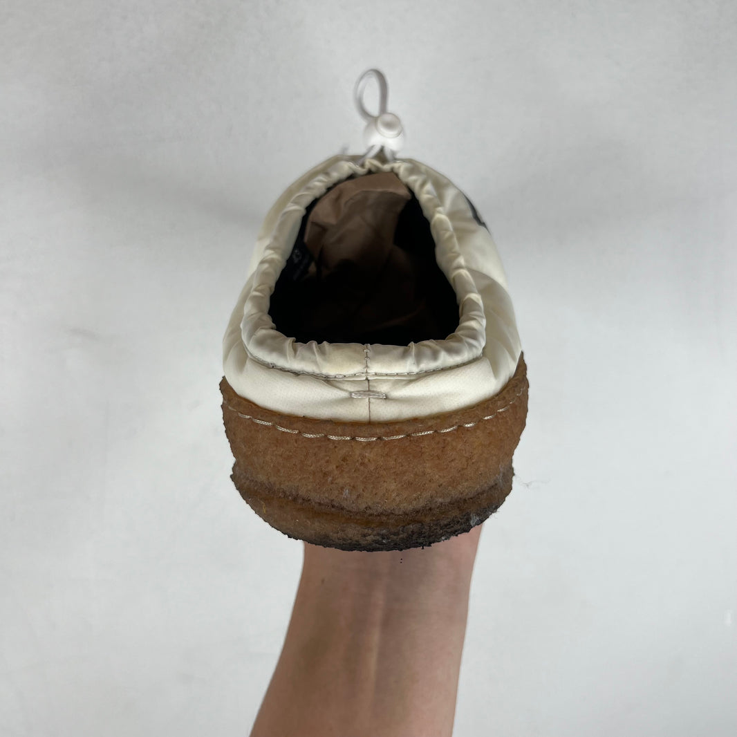 Margiela White Puffer Crepe Slip On Mules