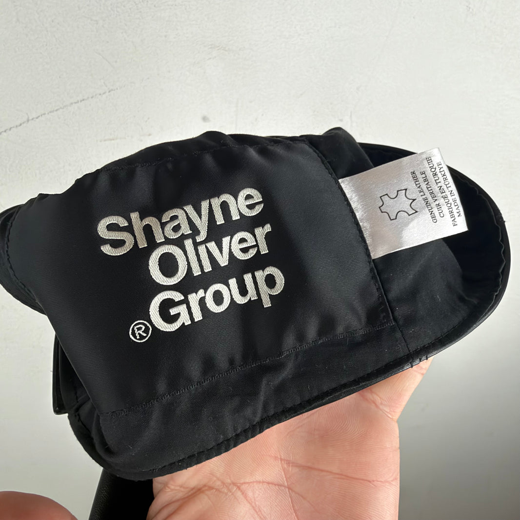 Shayne Oliver Group Leather Dunce Cap