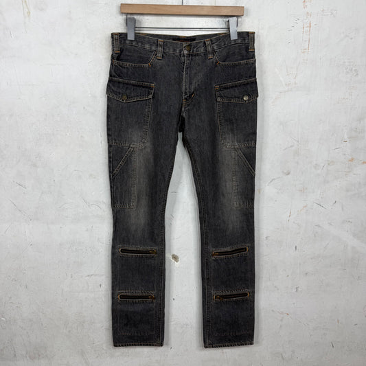 Undercover Witches Cell Division Cargo Denim