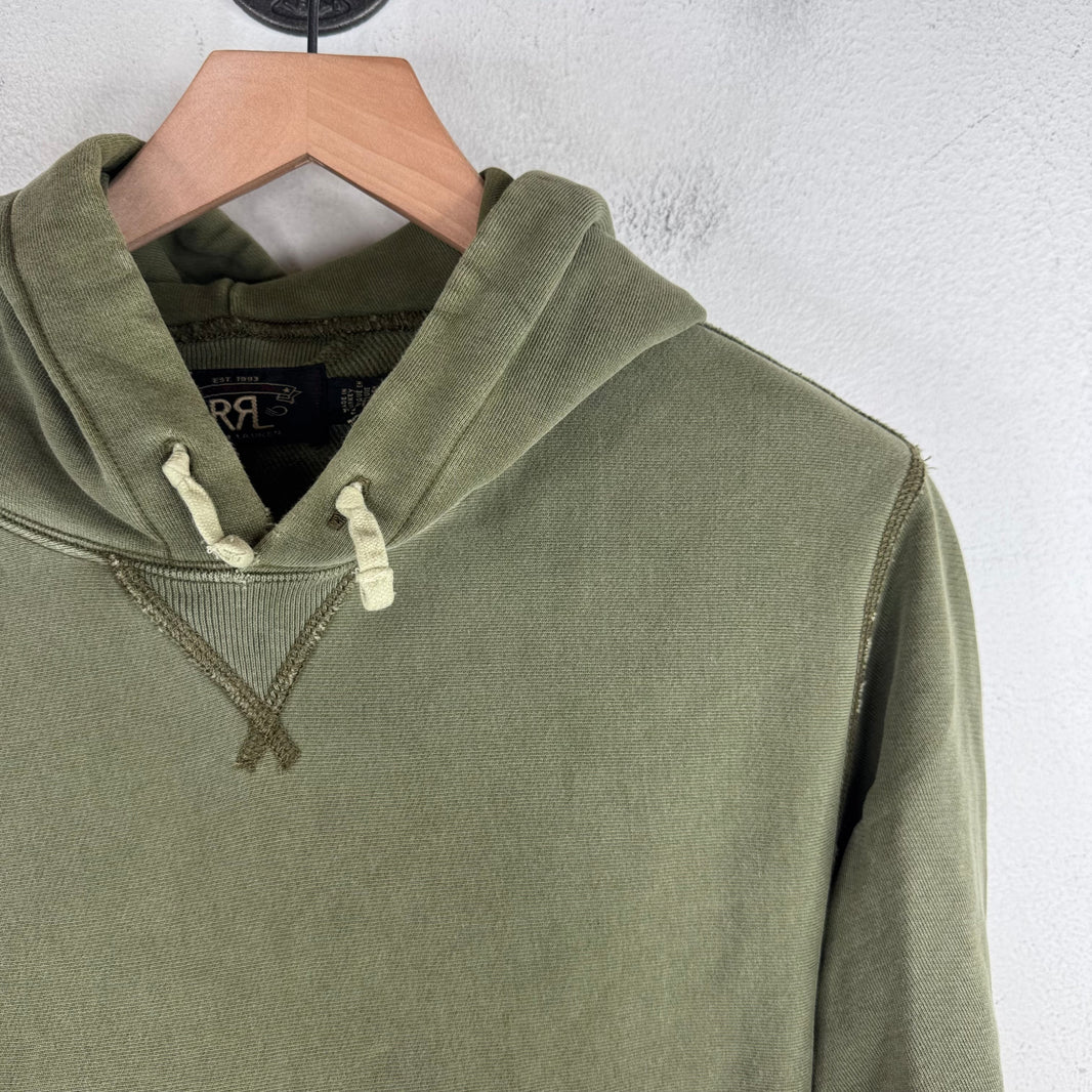 RRL Green Pullover Hoodie