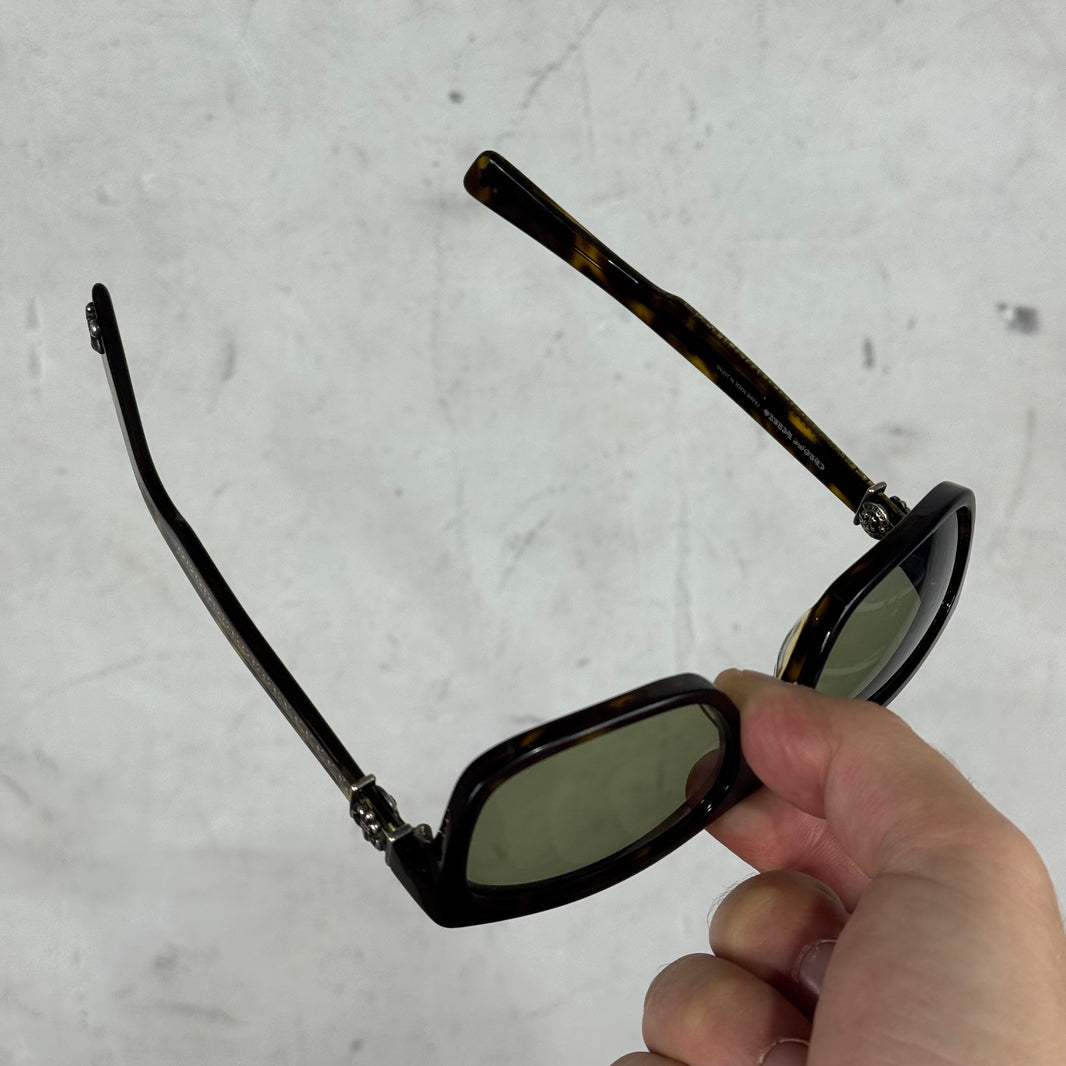 Chrome Hearts Mydixadryll Tortoise Sunglasses