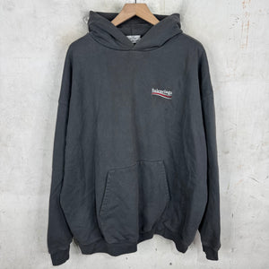 Balenciaga Embroidered Campaign Hoodie