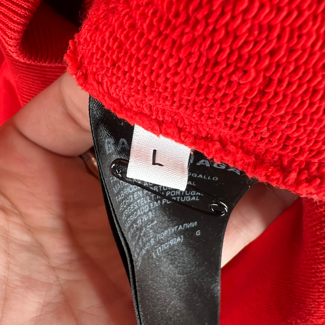 Balenciaga Embroidered Logo Hoodie