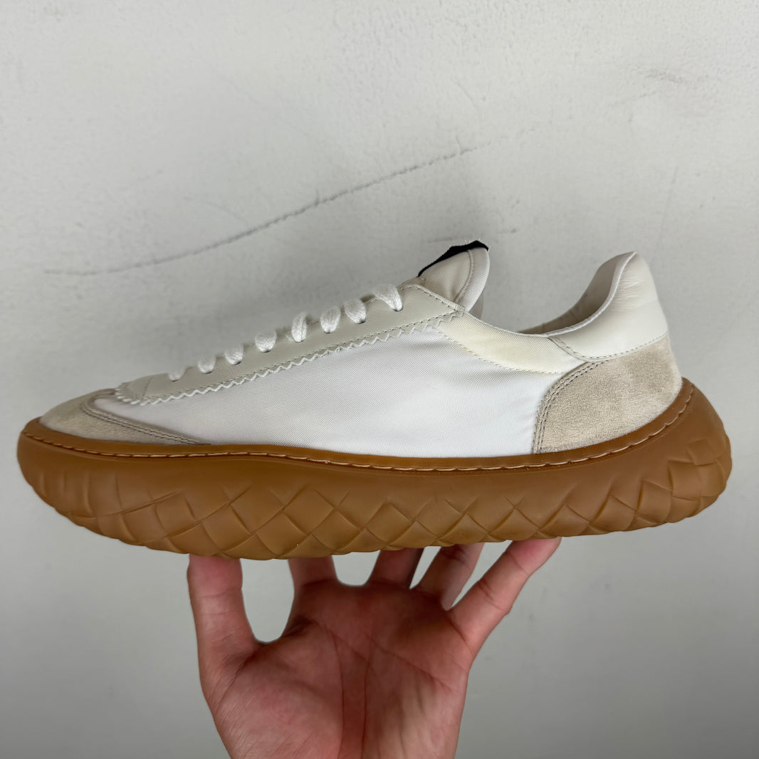 Bottega Veneta White Apollo Sneakers