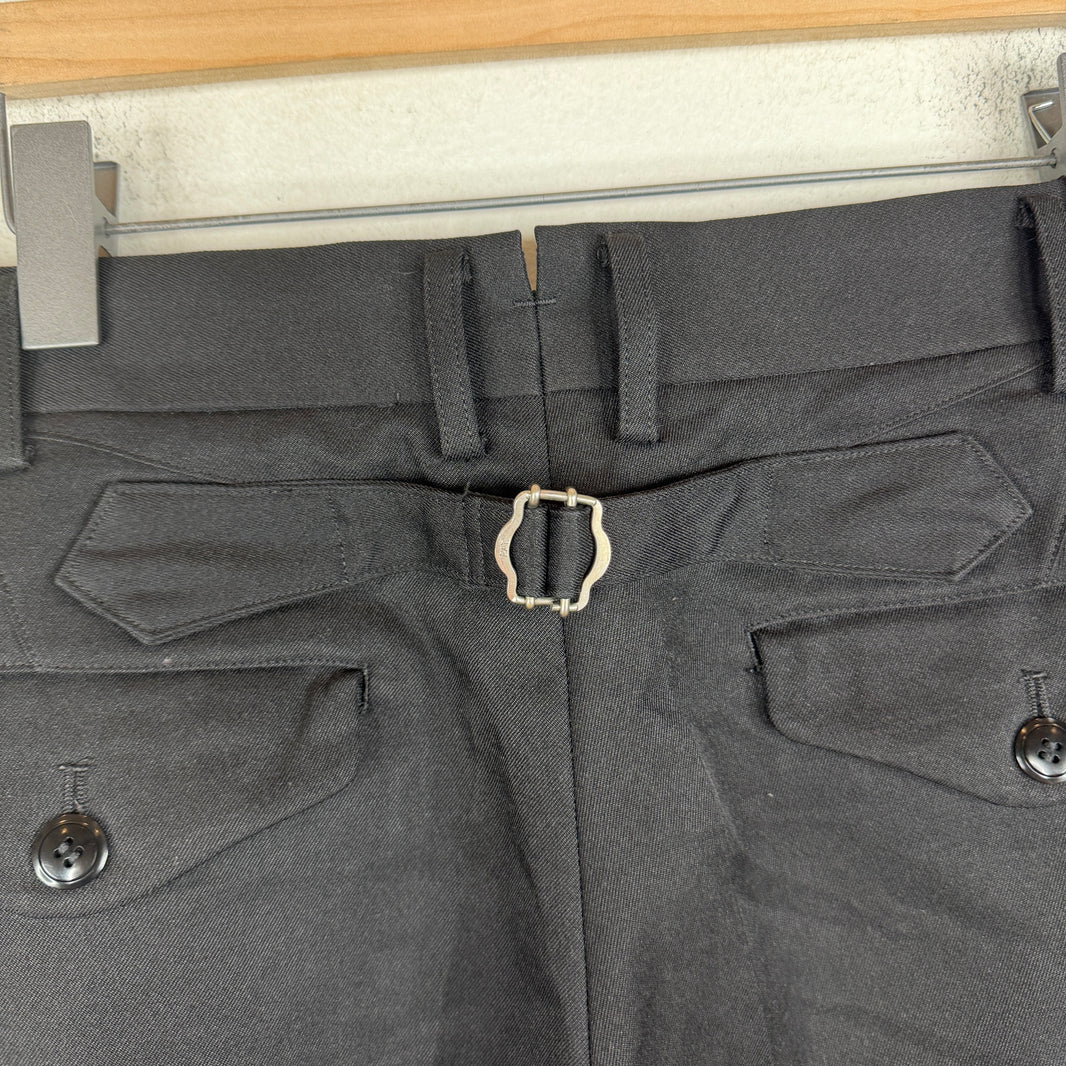 Junya Watanabe 3M Striped Buckleback Trousers