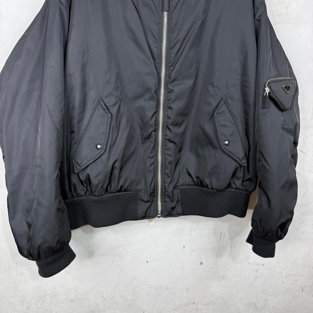 Prada Re-Nylon Bomber Jacket