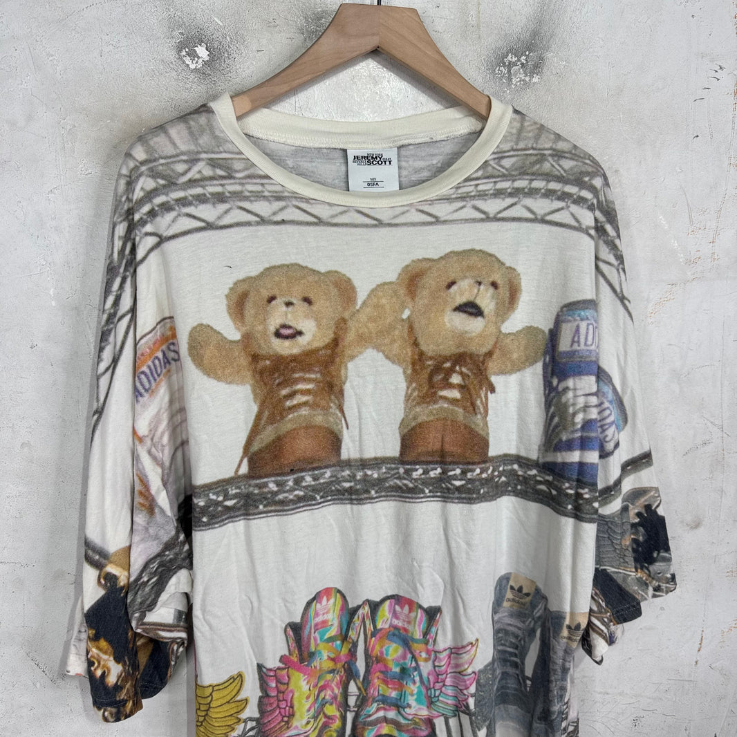 Jeremy Scott x Adidas Shoe Photo T-Shirt