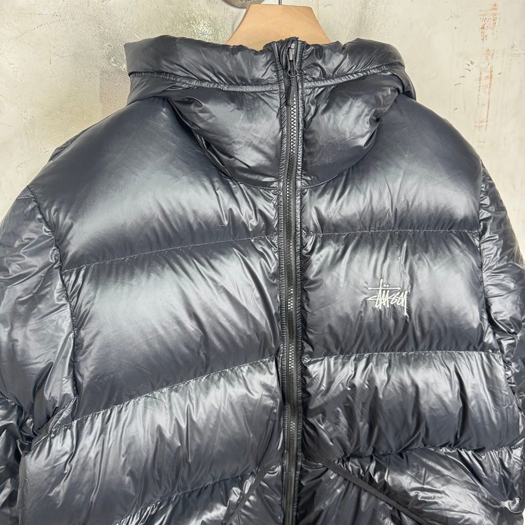 Stussy Black Micro Ripstop Jacket