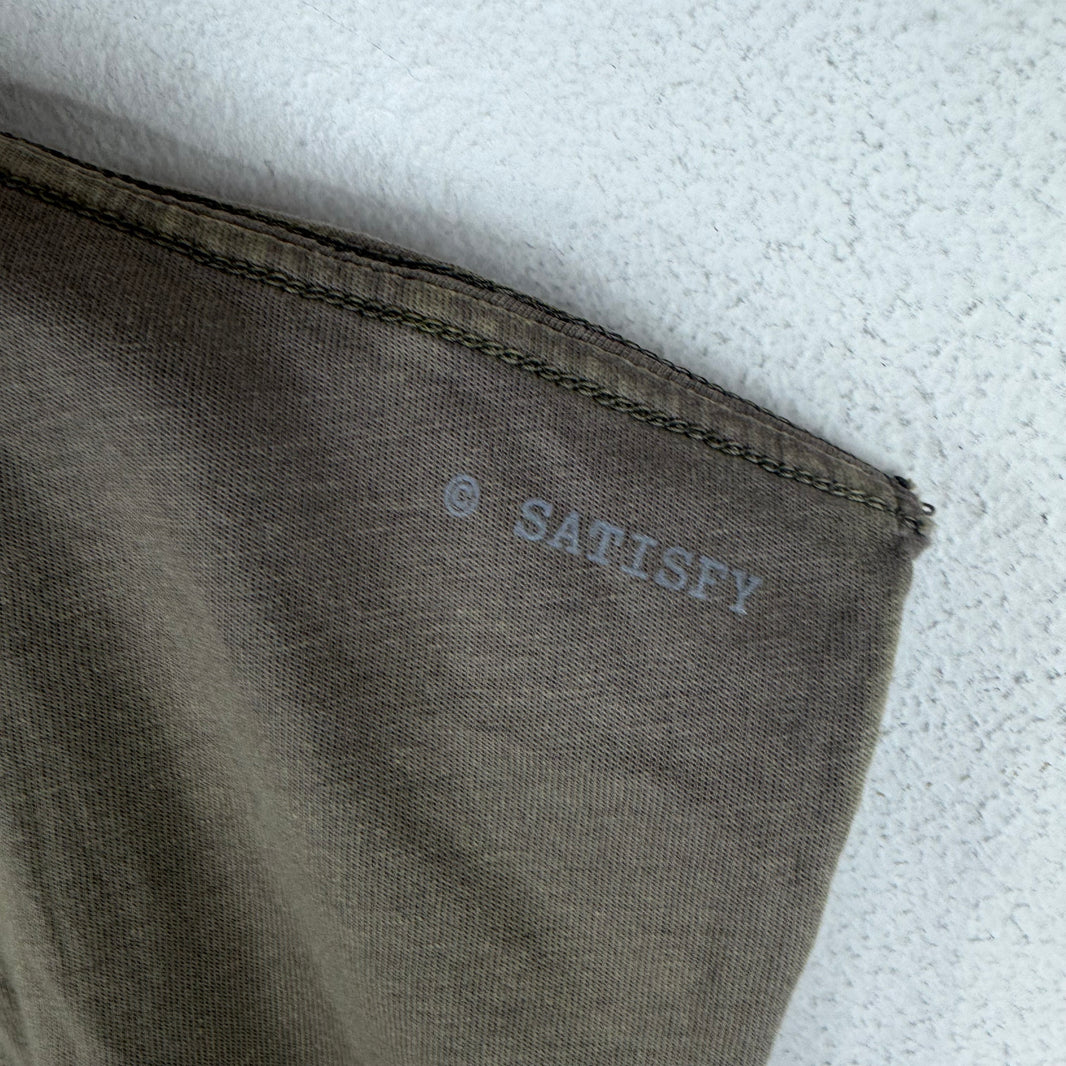Satisfy Logo Cut-Off T-Shirt