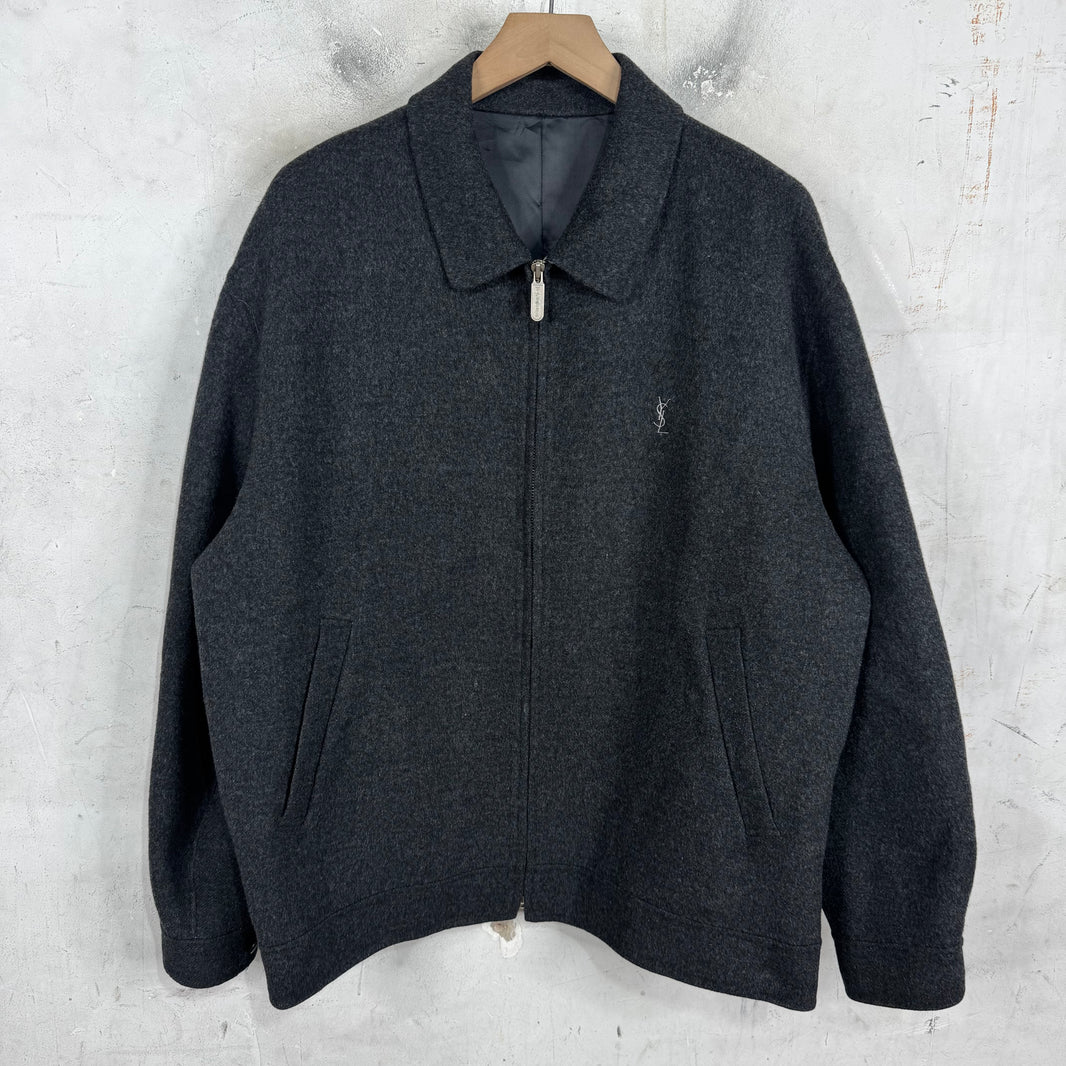 Saint Laurent Vintage Wool Work Jacket