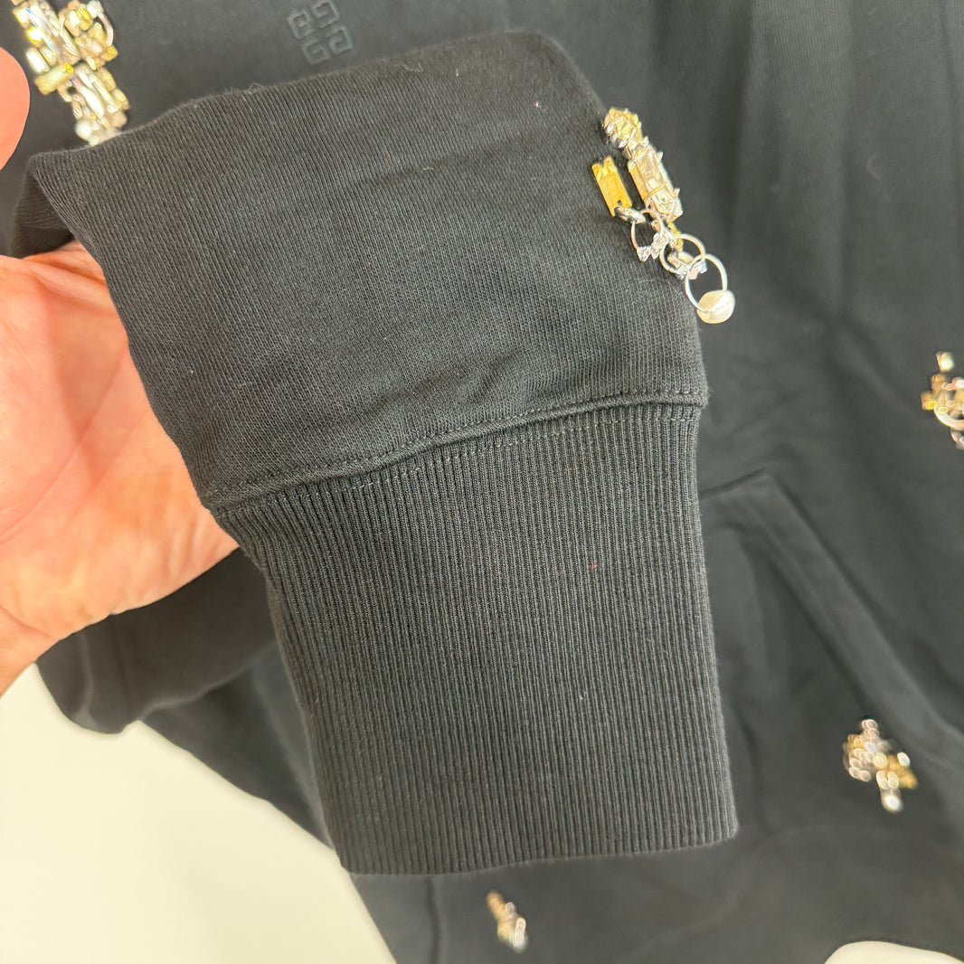 Givenchy Crystal Embellished Hoodie