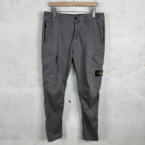 Stone Island Grey Cargo Pants