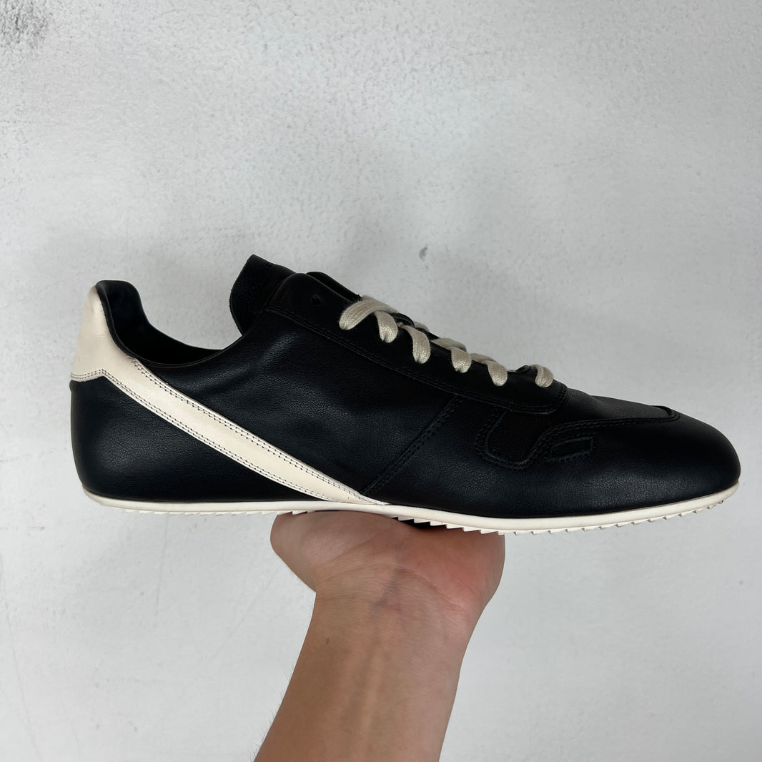 Rick Owens Black Minimal Sneakers