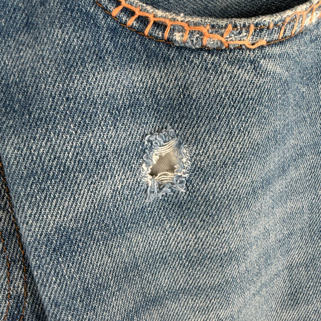 Gucci Embroidered Bird Jeans