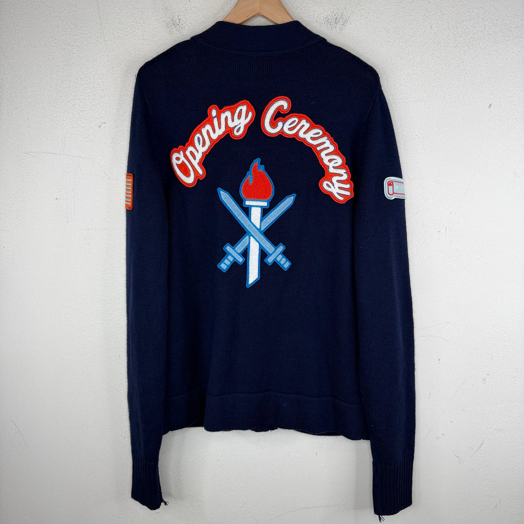 Opening Ceremony Chenille Patch Cardigan