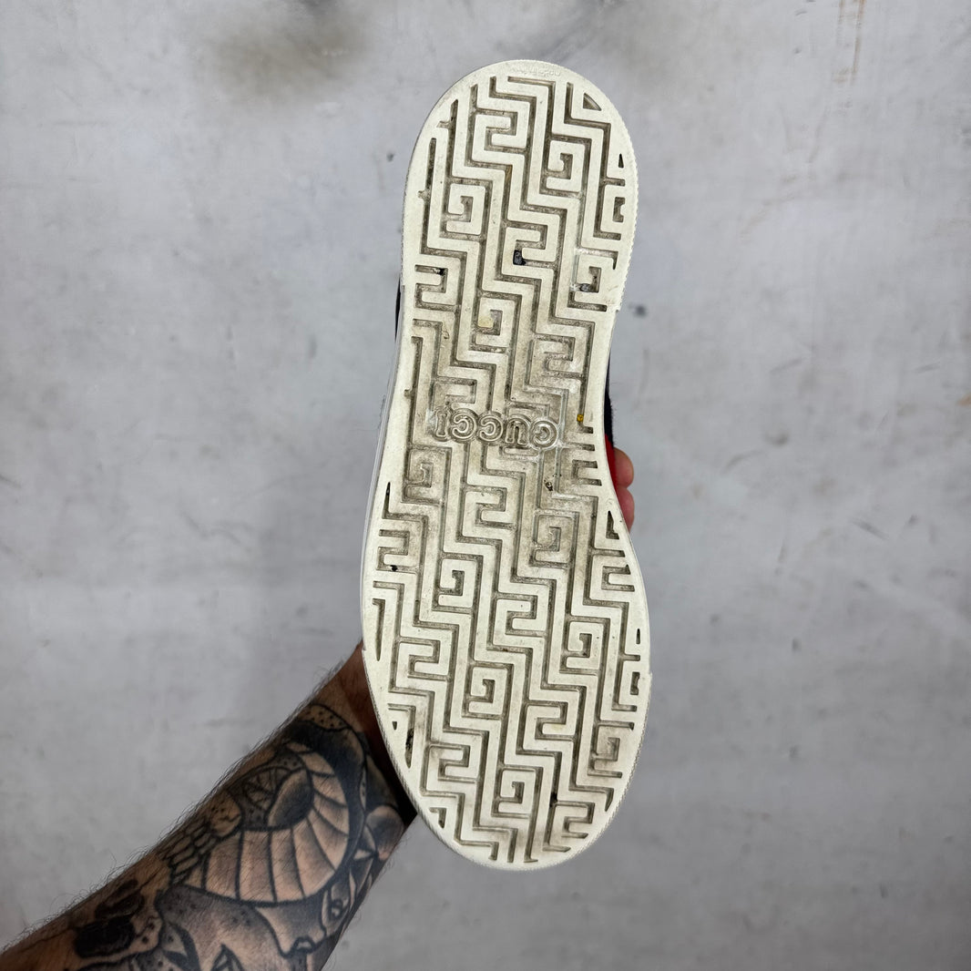 Gucci Navy Monogram Aces