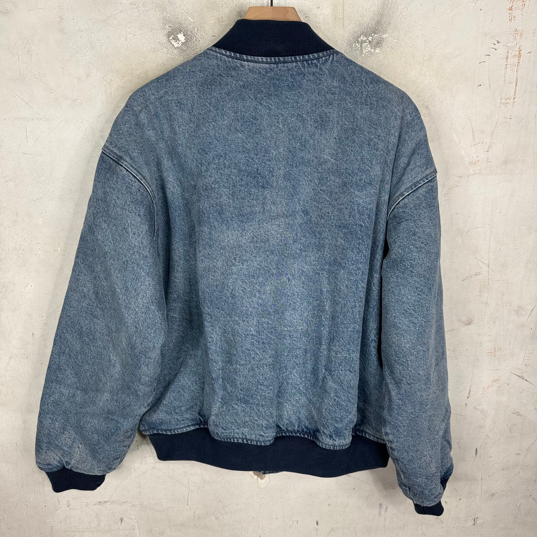 Supreme Knockout Blue Denim Bomber