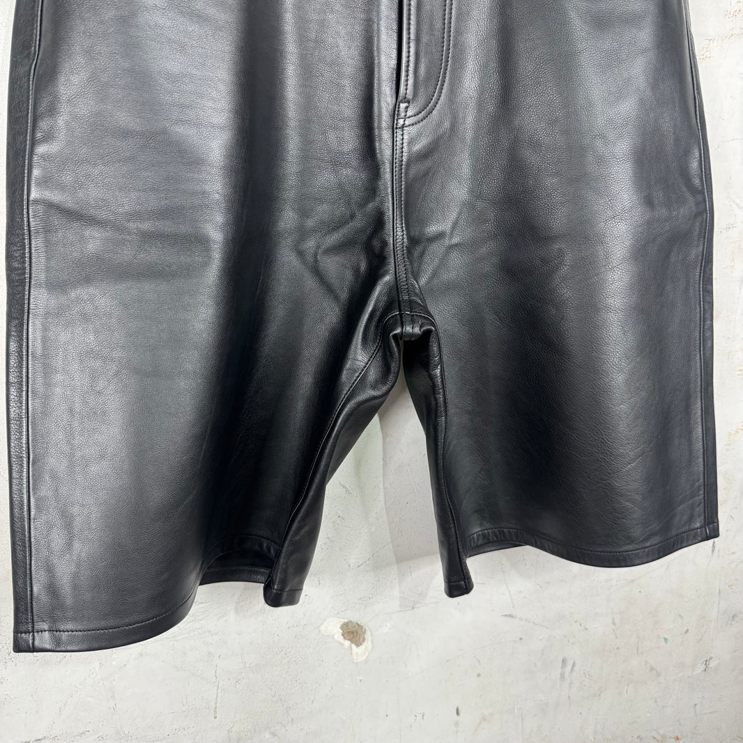 Stussy Soft Leather Shorts