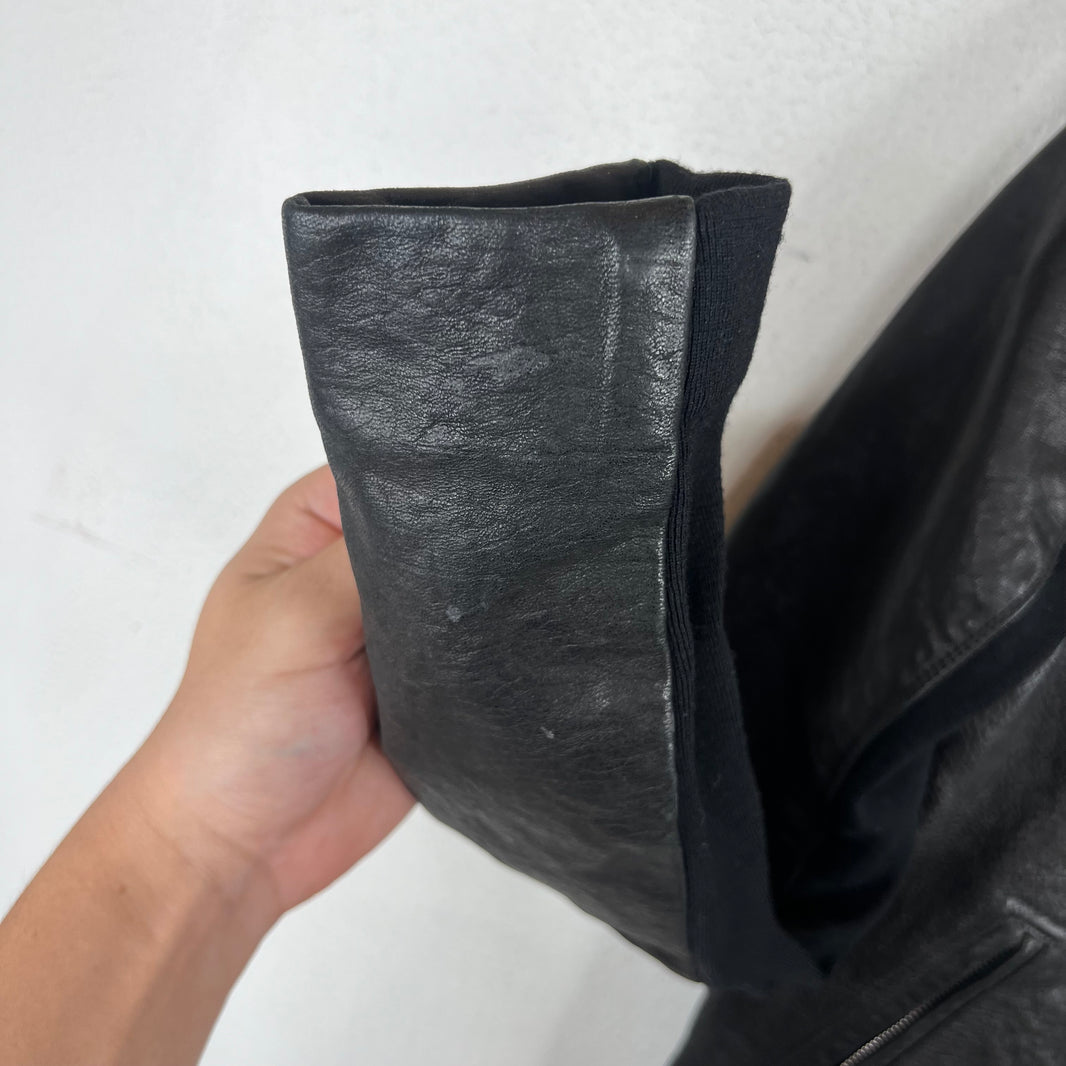 Rick Owens Stooges Lambskin Leather Jacket