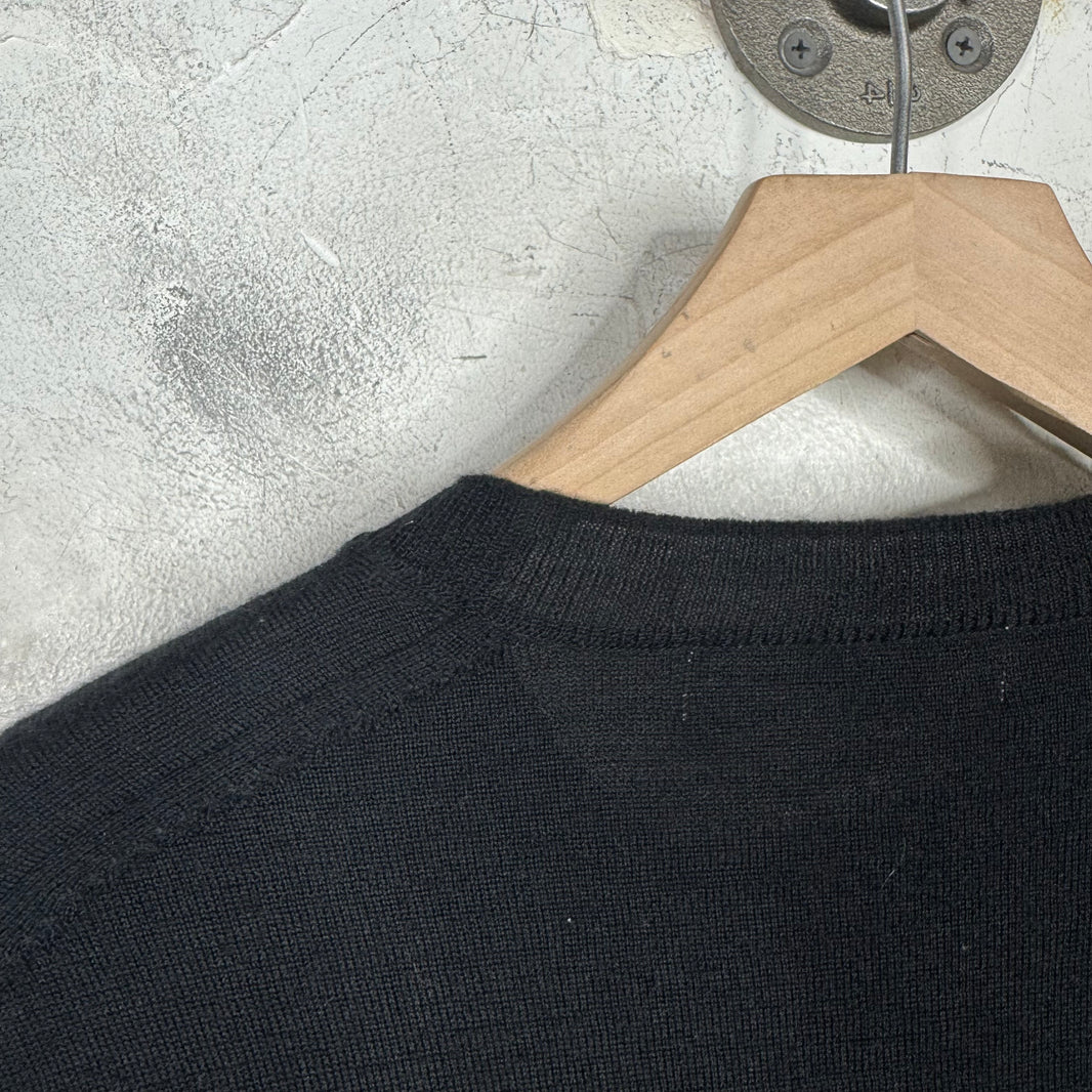 Comme Des Garçons Wool Patchwork Afroman Sweater