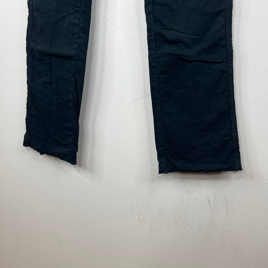 Rick Owens Dustulator Navy Skinny Trousers