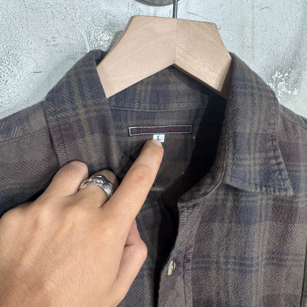 Needles Brown Rebuilt Flannel