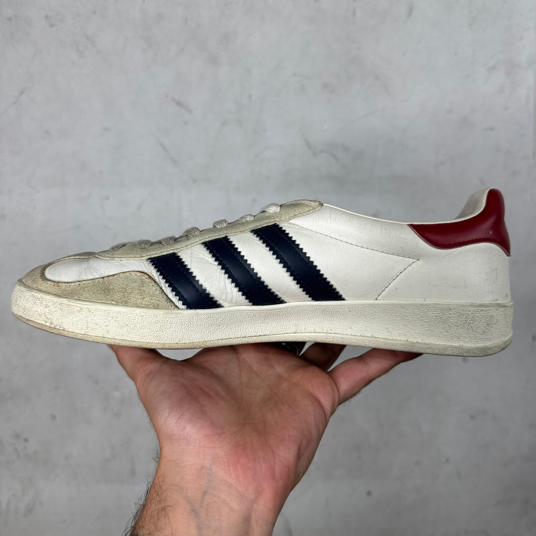 Gucci x Adidas White Gazelles