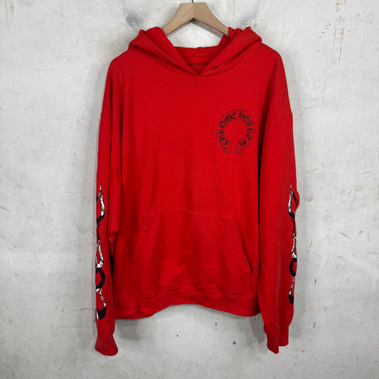 Chrome Hearts Matty Boy Chomper Flames Hoodie