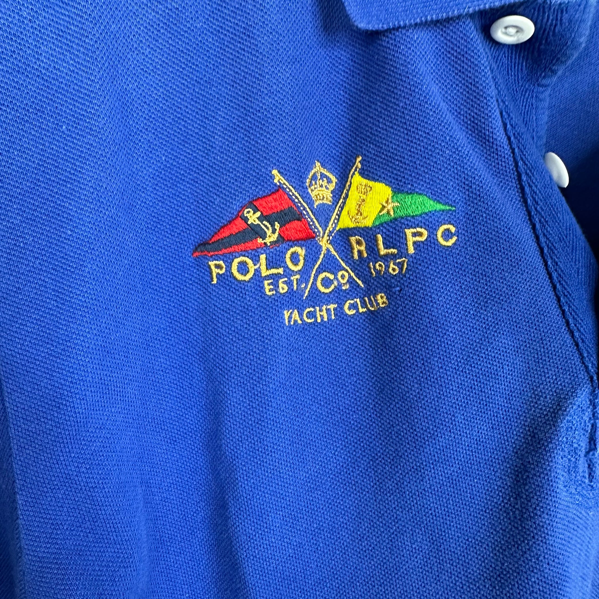 Polo Ralph Lauren Yacht Club Yellow Horse Polo
